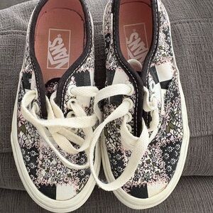 Vans Floral Canvas Sneakers